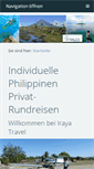 Mobile Screenshot of philippinen-rundreise.de